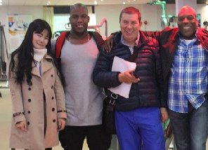 哥倫比亞成交客戶合影