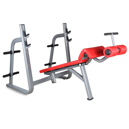 M3032C下斜推舉訓(xùn)練架批發(fā) 下斜臥推仰臥起坐板