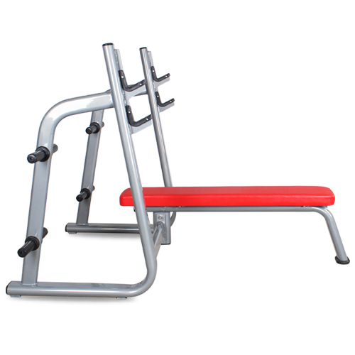 M3030C上斜推舉訓(xùn)練器水平平臥推舉椅 杠鈴臥推架大圖展示2