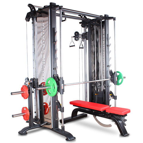 BFT3081小飛鳥深蹲綜合訓(xùn)練機(jī)健身房單人站力量器材