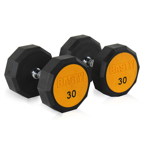 DP-04菱角彩色多規(guī)格固定包膠啞鈴廠家批發(fā)大圖展示1