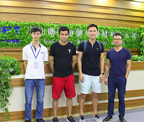 健身器械出口到委內(nèi)瑞拉 客戶來(lái)中國(guó)采購(gòu)博菲特智能商用健身設(shè)備