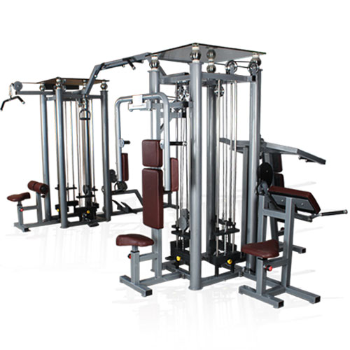 BFT2080 八站位多功能組合大型訓(xùn)練器 八人站綜合健身器材