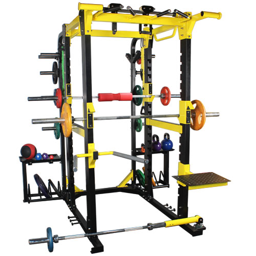 多功能深蹲架 商用健身房深蹲臥推訓(xùn)練架廠家M1033大圖展示1