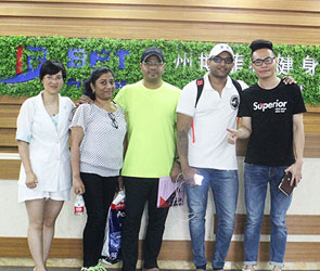 印度客戶來中國找商用跑步機(jī)生產(chǎn)廠家