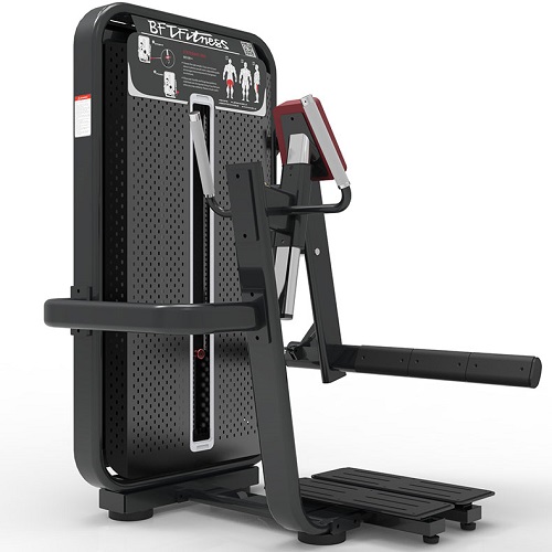 站姿臀部訓(xùn)練器 立式臀部訓(xùn)練機(jī) 站立后蹬腿多功能髖部健身器材大圖展示2