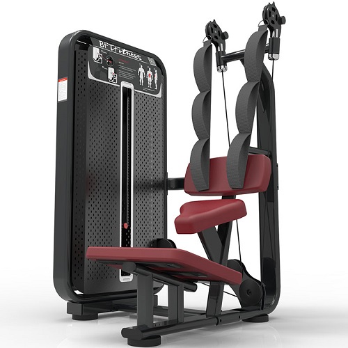 坐式壓腹訓練器 坐姿收腹肌器械 商用健身房室內(nèi)健身器材廠家批發(fā)大圖展示1