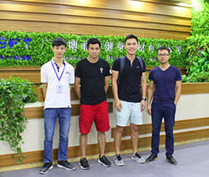 科威特客戶來博菲特采購健身器材 博菲特健身器材出口案例