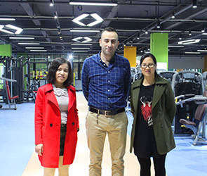 智利客戶采購健身器材 博菲特健身器械出口到智利