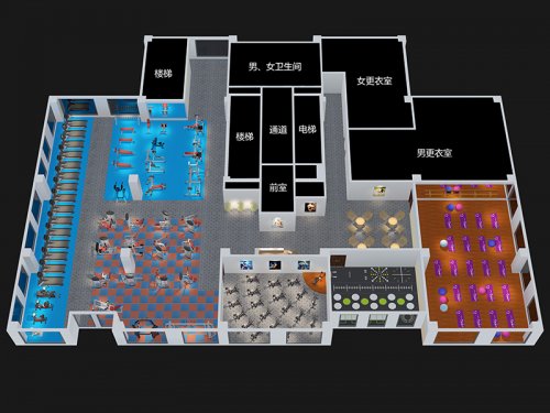 博菲特健身房案例 健身俱樂部解決方案2