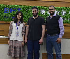 黎巴嫩客戶來中國采購博菲特健身器材