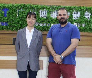 伊拉克客戶來中國找商用健身器械生產(chǎn)廠家