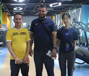 阿爾及利亞客戶從中國進(jìn)口室內(nèi)健身器械