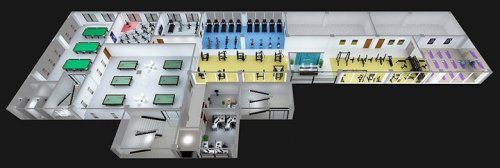 1000平方米的健身房器材配置解決方案