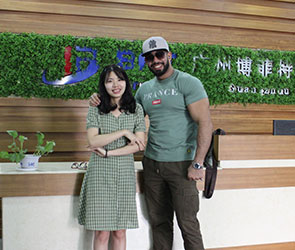 埃及客戶(hù)再次來(lái)中國(guó)采購(gòu)博菲特健身器材