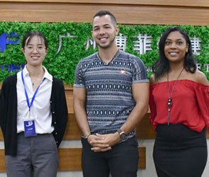 法國客戶來中國采購博菲特品牌健身器材