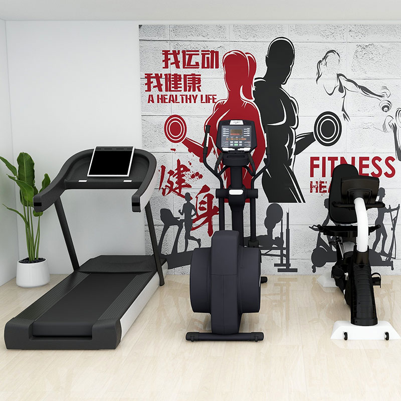 60㎡公司標(biāo)準(zhǔn)健身房超值套餐大圖展示1