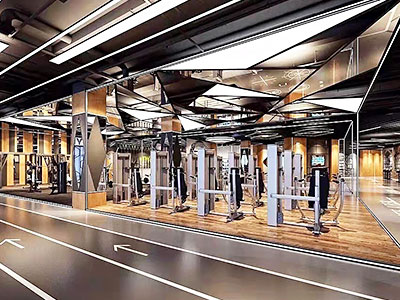 沙特阿拉伯健身房設(shè)計(jì)圖