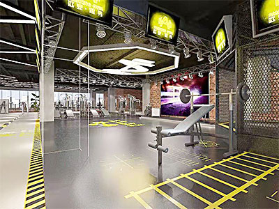 墨西哥健身房設計圖