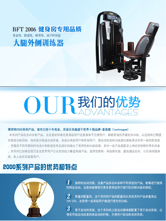 大腿外側(cè)肌訓(xùn)練器 健身器材生產(chǎn)廠家 直銷