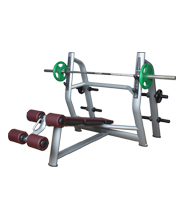 BFT2043下斜推舉訓(xùn)練架 下斜臥推舉訓(xùn)練器 組合健