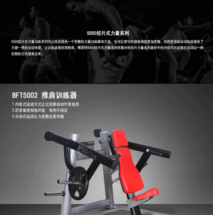 BFT5002掛片式力量訓(xùn)練器材