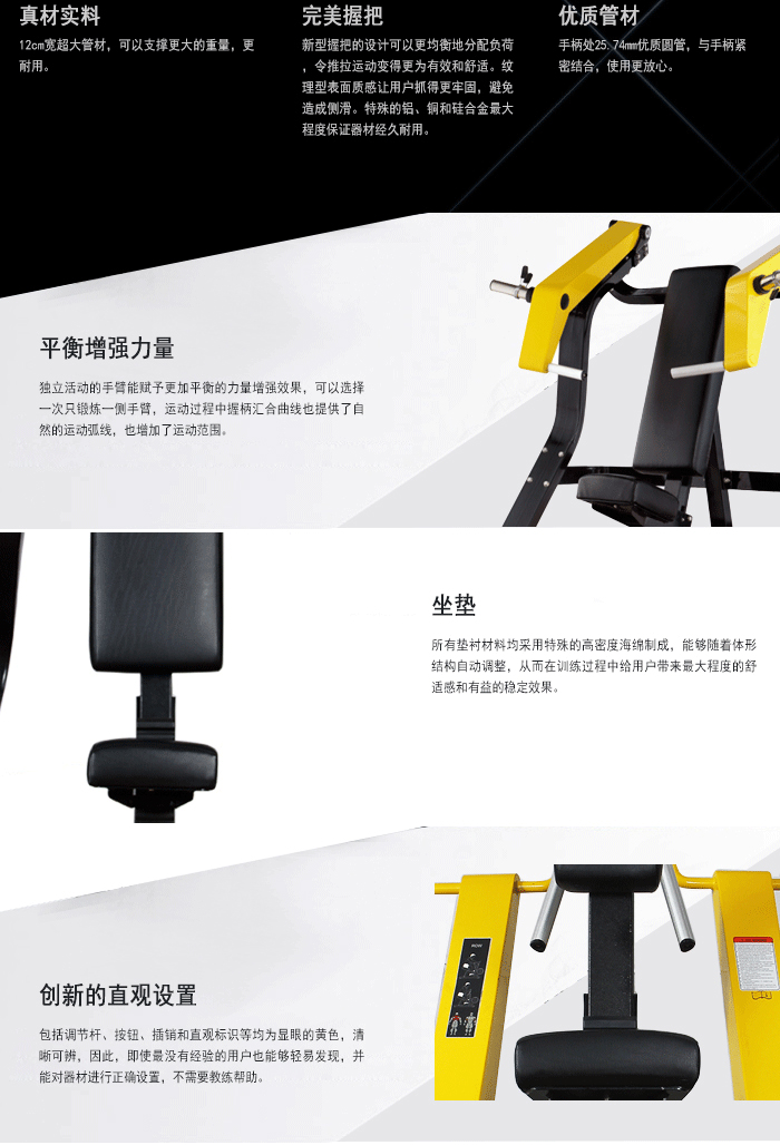 BFT1005上斜坐式雙向推胸訓(xùn)練器 BFT1005上斜坐式雙向推胸訓(xùn)練器