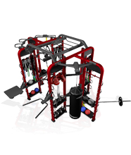 BFT3602八站位健身器材,360度全功能訓(xùn)練器