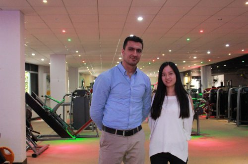 澳大利亞客戶合作成功合影