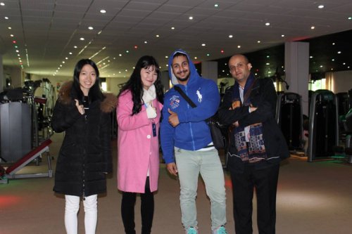 沙特阿拉伯成交客戶合影